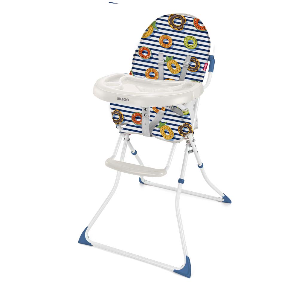 Cadeira Alta de Alimentacao Navy Meal Azul Weego - 4045