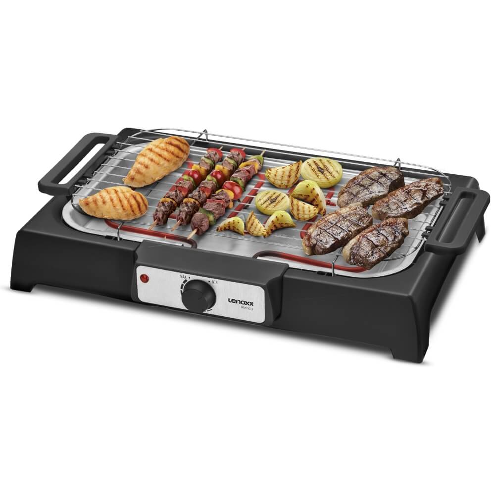 Churrasqueira Elétrica Pratic II 127V 1800W Compacta e Prática Lenoxx - PCH145