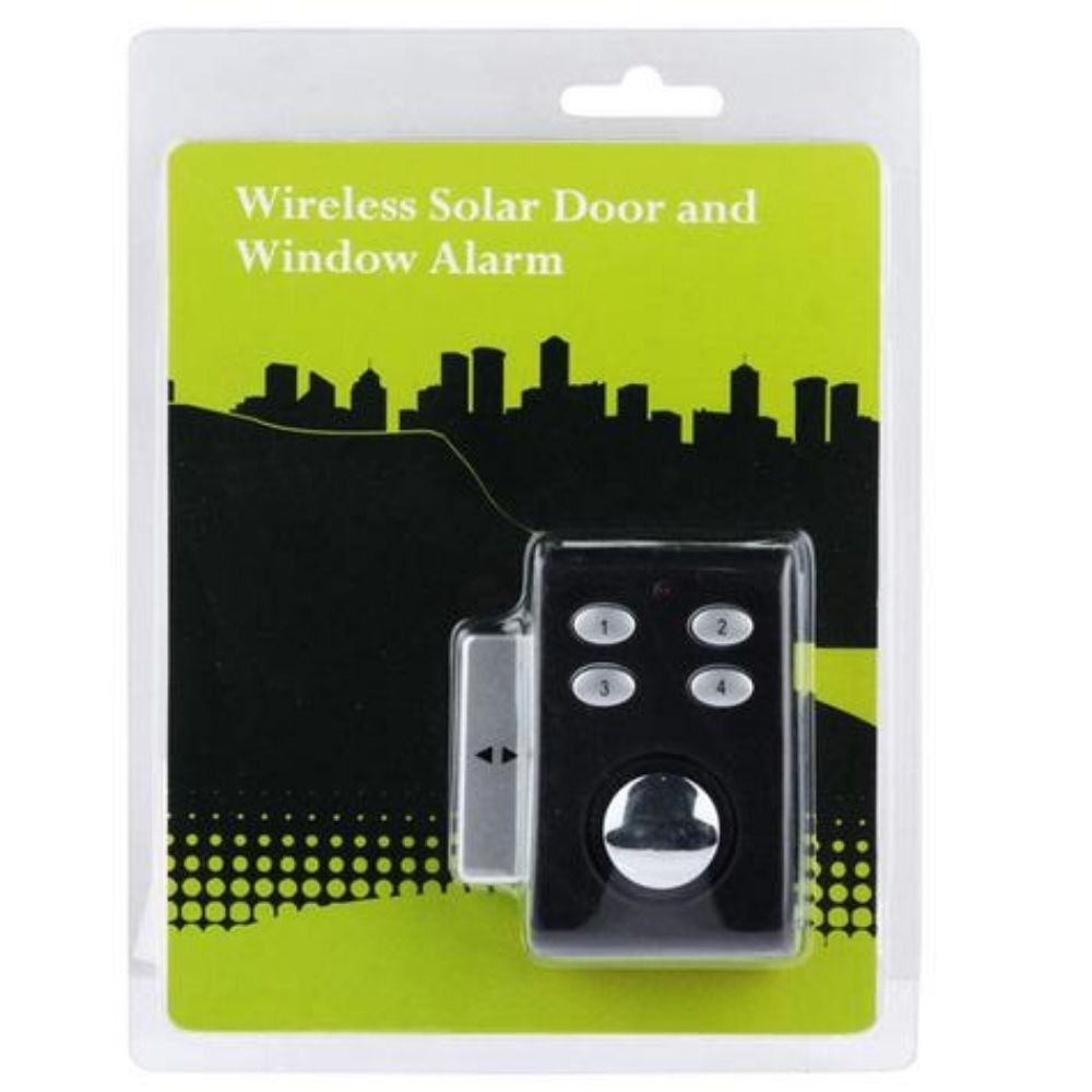 Alarme Magnético para Portas e Janelas via Pilhas e Solar F3 - SP65