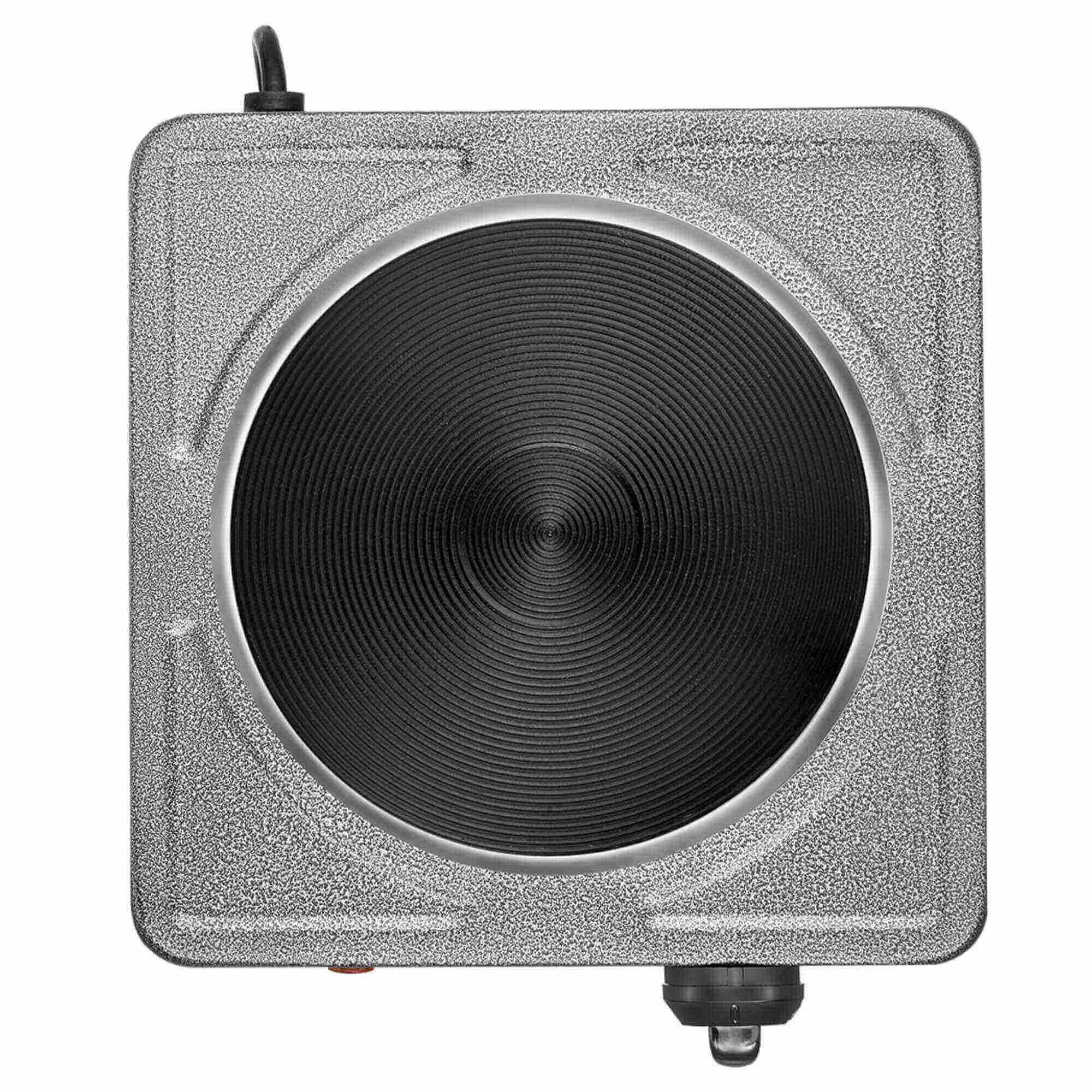 Fogão Elétrico Pratic 1 Bocas Portátil 127V Prático com Controle de Temperatura PFE351 Lenoxx