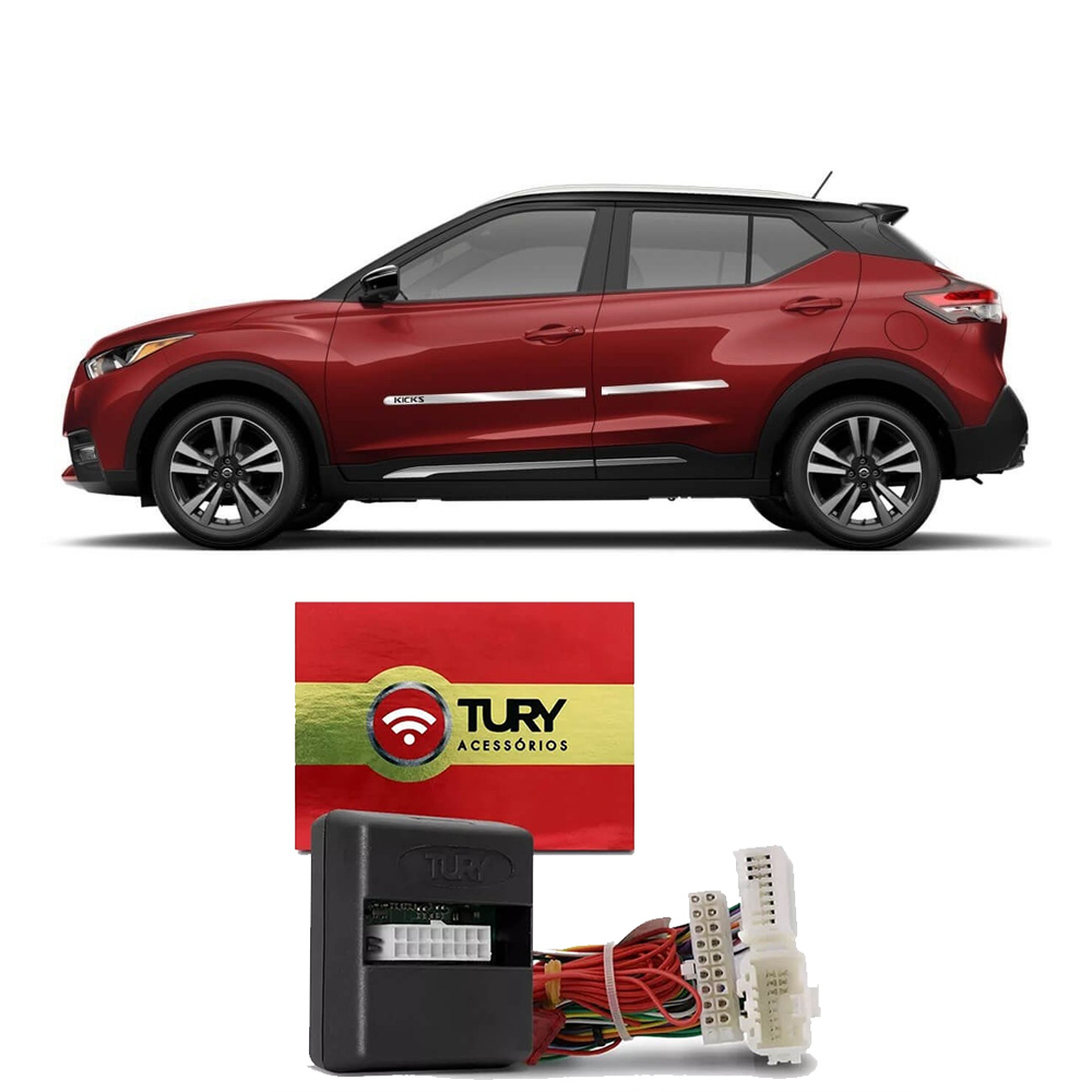 Alarme Tury Kicks 2016 em diante Dedicado Keyless COMFORT 1.1 G