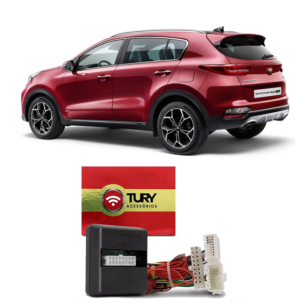 Alarme Kia Sportage 2017 a 2022 Dedicado Keyless Tury - COMFORT 1.1 N