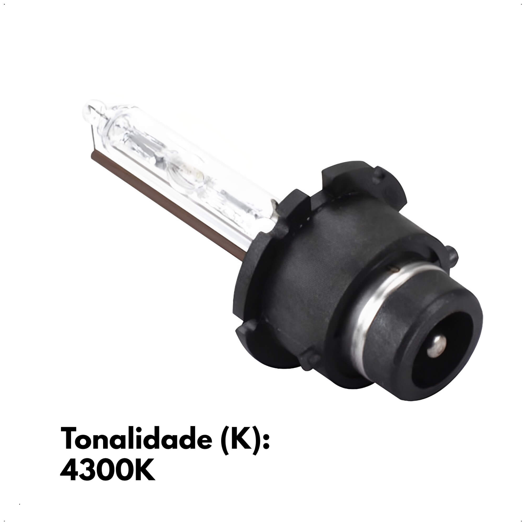 Lâmpada Xenon 4300K D4S/D4R Encaixe P32d-4300k 35W 12V Vidro de Quartzo Shocklight - SLX4-D4S