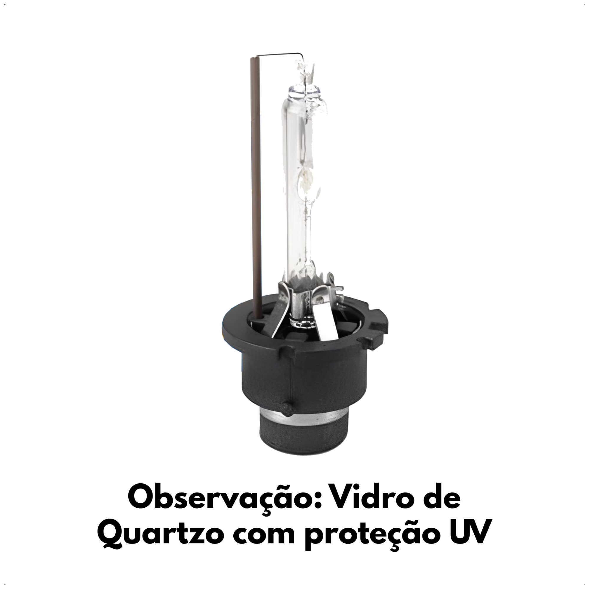 Lâmpada Xenon 4300K D4S/D4R Encaixe P32d-4300k 35W 12V Vidro de Quartzo Shocklight - SLX4-D4S