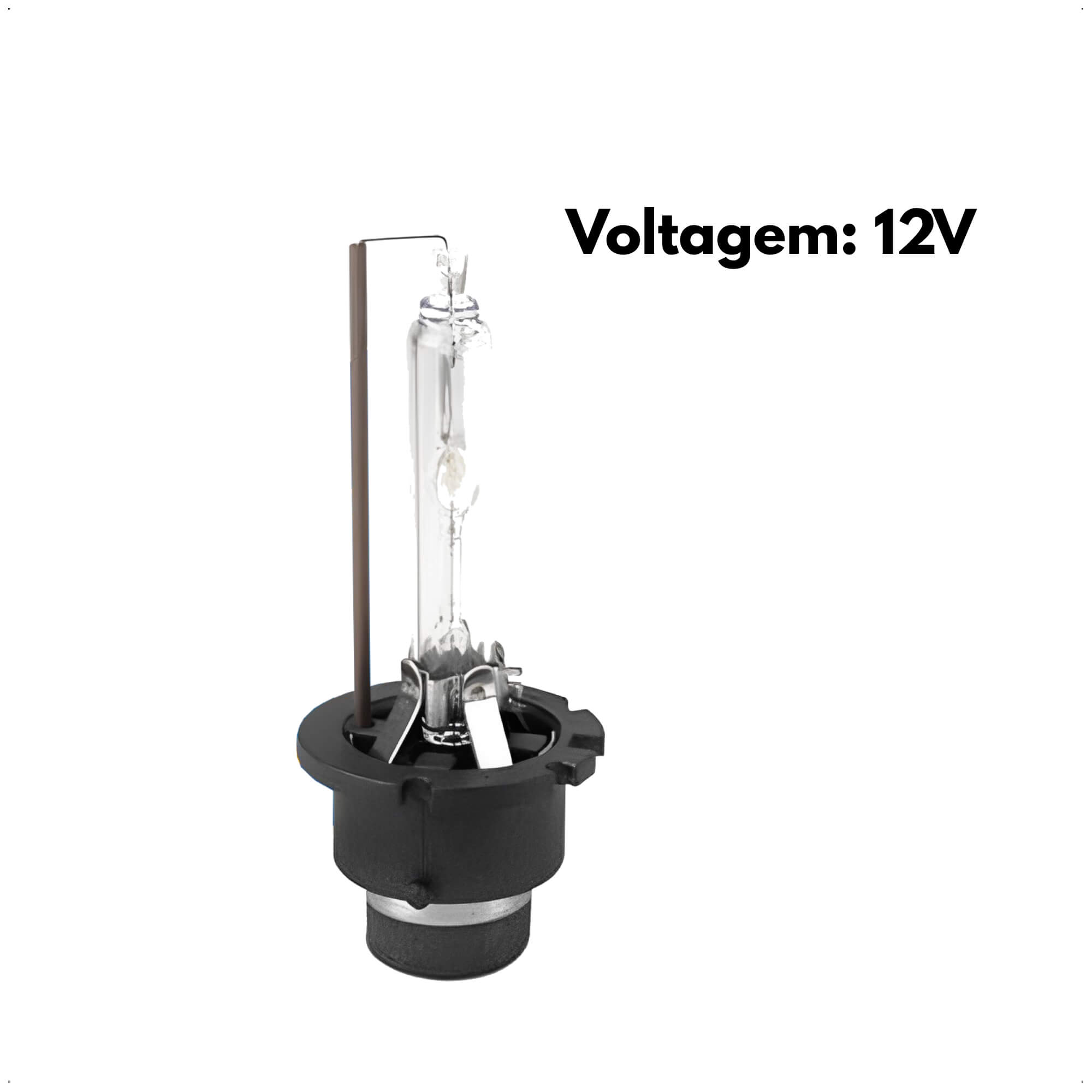 Lâmpada Xenon 4300K D4S/D4R Encaixe P32d-4300k 35W 12V Vidro de Quartzo Shocklight - SLX4-D4S