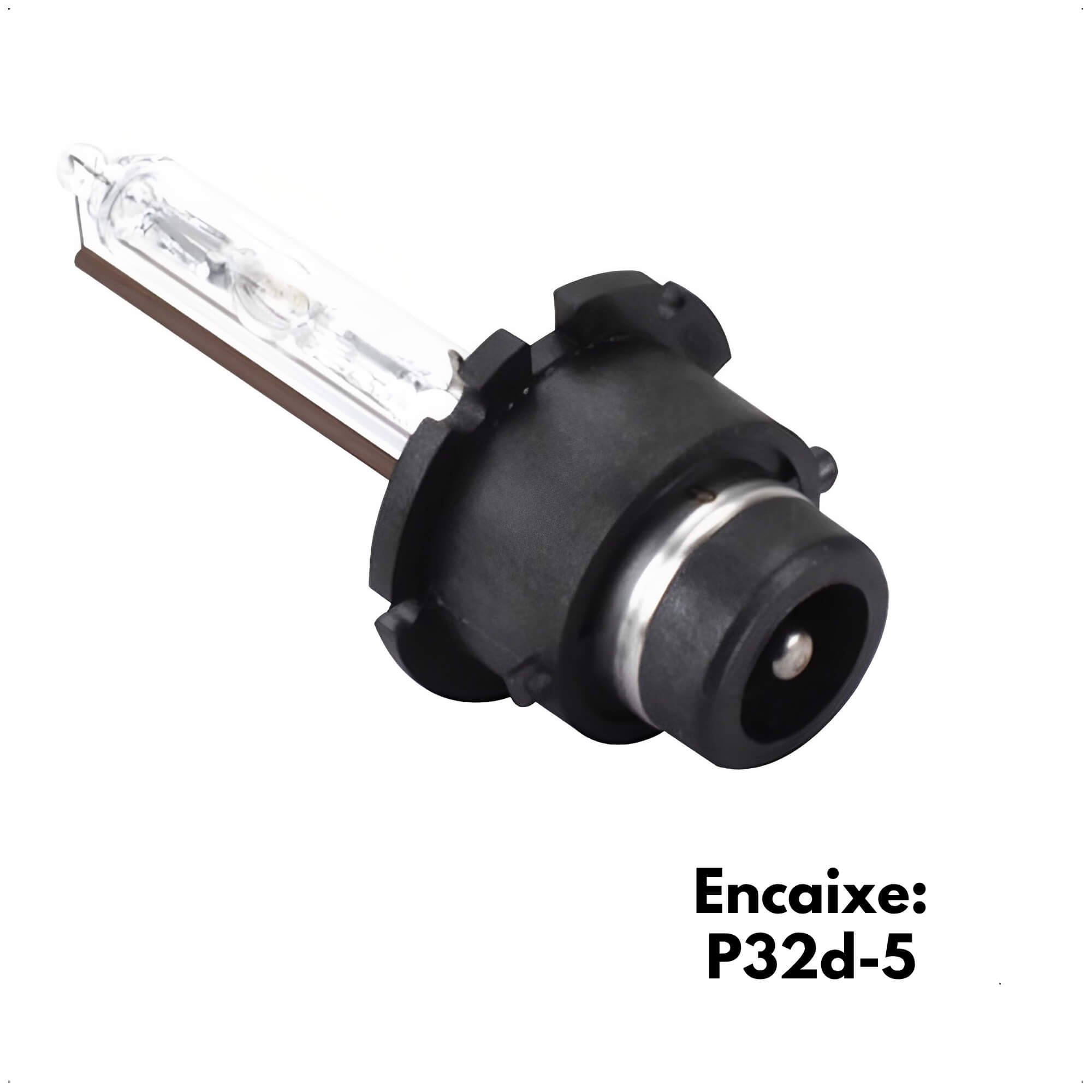 Lâmpada Xenon 4300K D4S/D4R Encaixe P32d-4300k 35W 12V Vidro de Quartzo Shocklight - SLX4-D4S