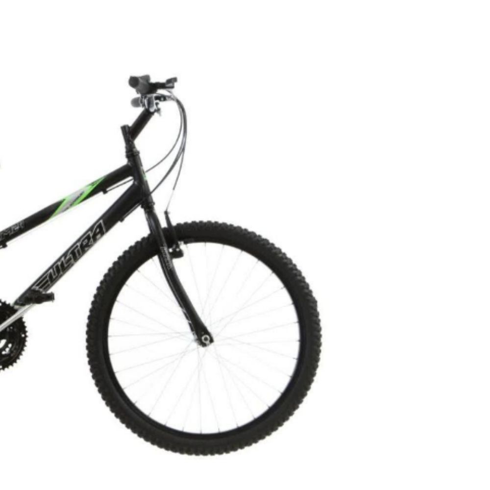 Bicicleta Rebaixada Ultra Bikes Aro 24 18 Marchas Preta Fosca Pro Tork BMR24-01PTF