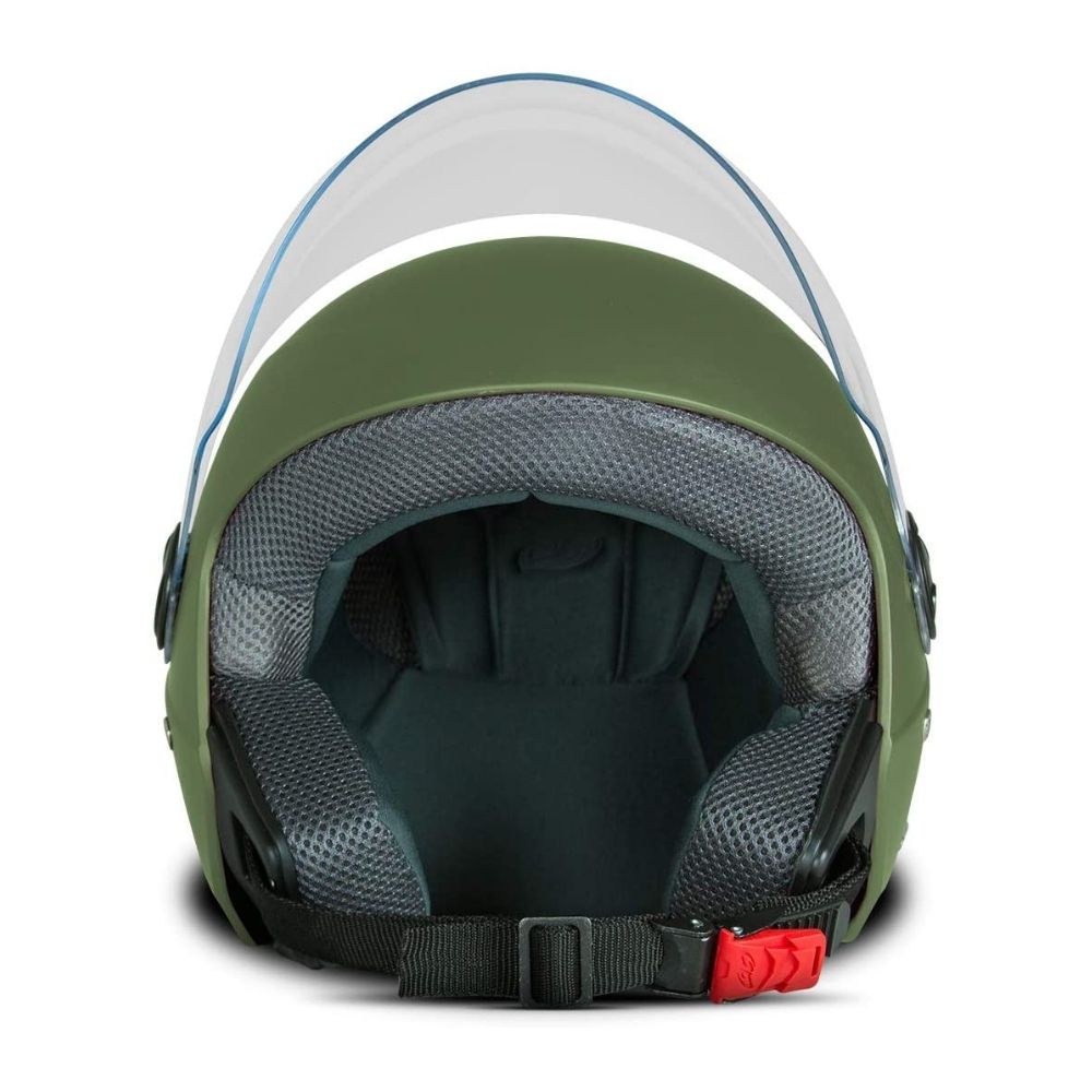 Capacete New Liberty Three Elite Verde Militar Fosco Tam. 56 - CAP-707GR Pro Tork