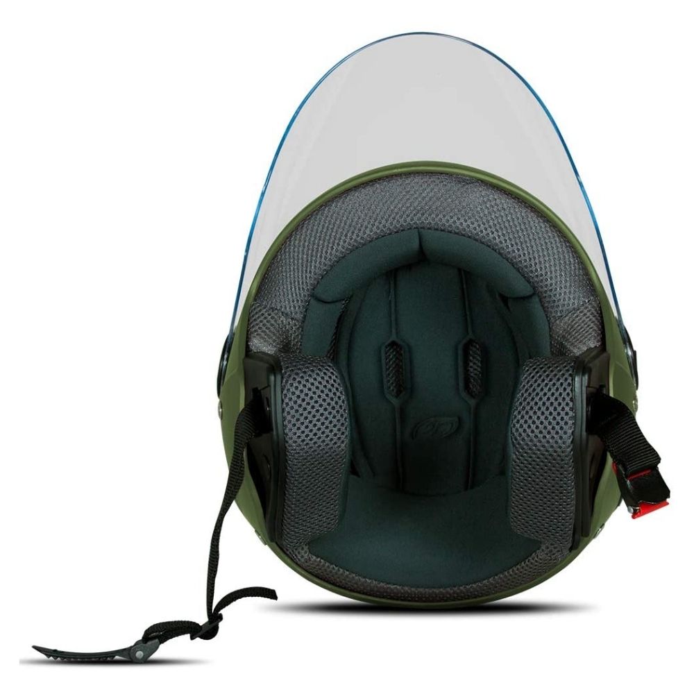 Capacete New Liberty Three Elite Verde Militar Fosco Tam. 56 - CAP-707GR Pro Tork