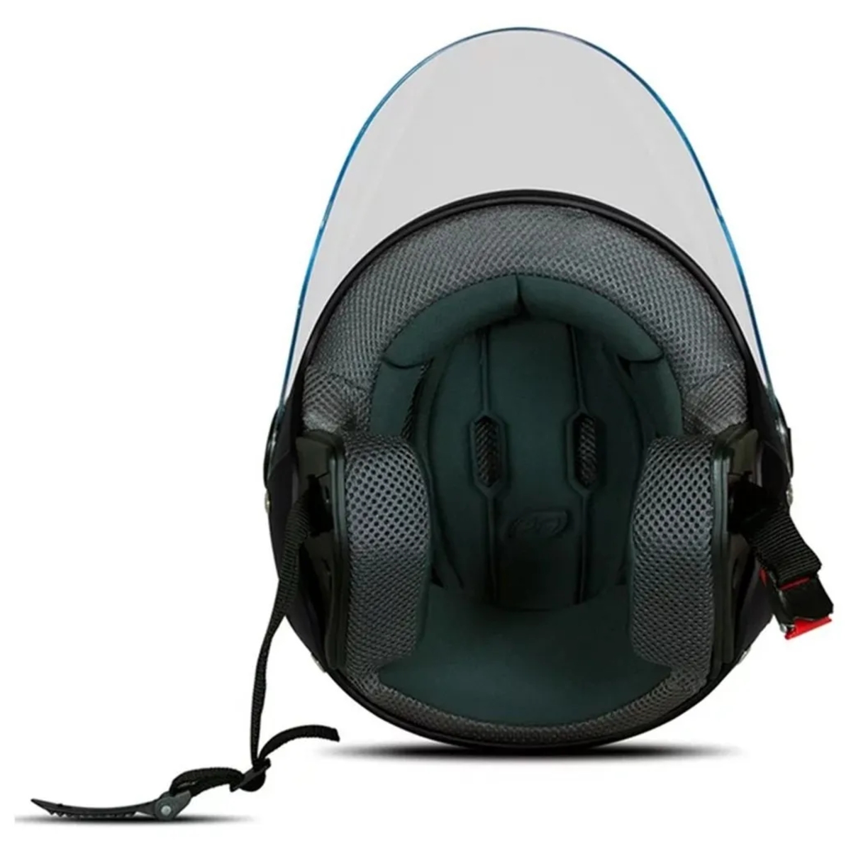 Capacete New Liberty Three Elite Matte Black Preto Fosco Tam. 56 CAP-707MB Pro Tork