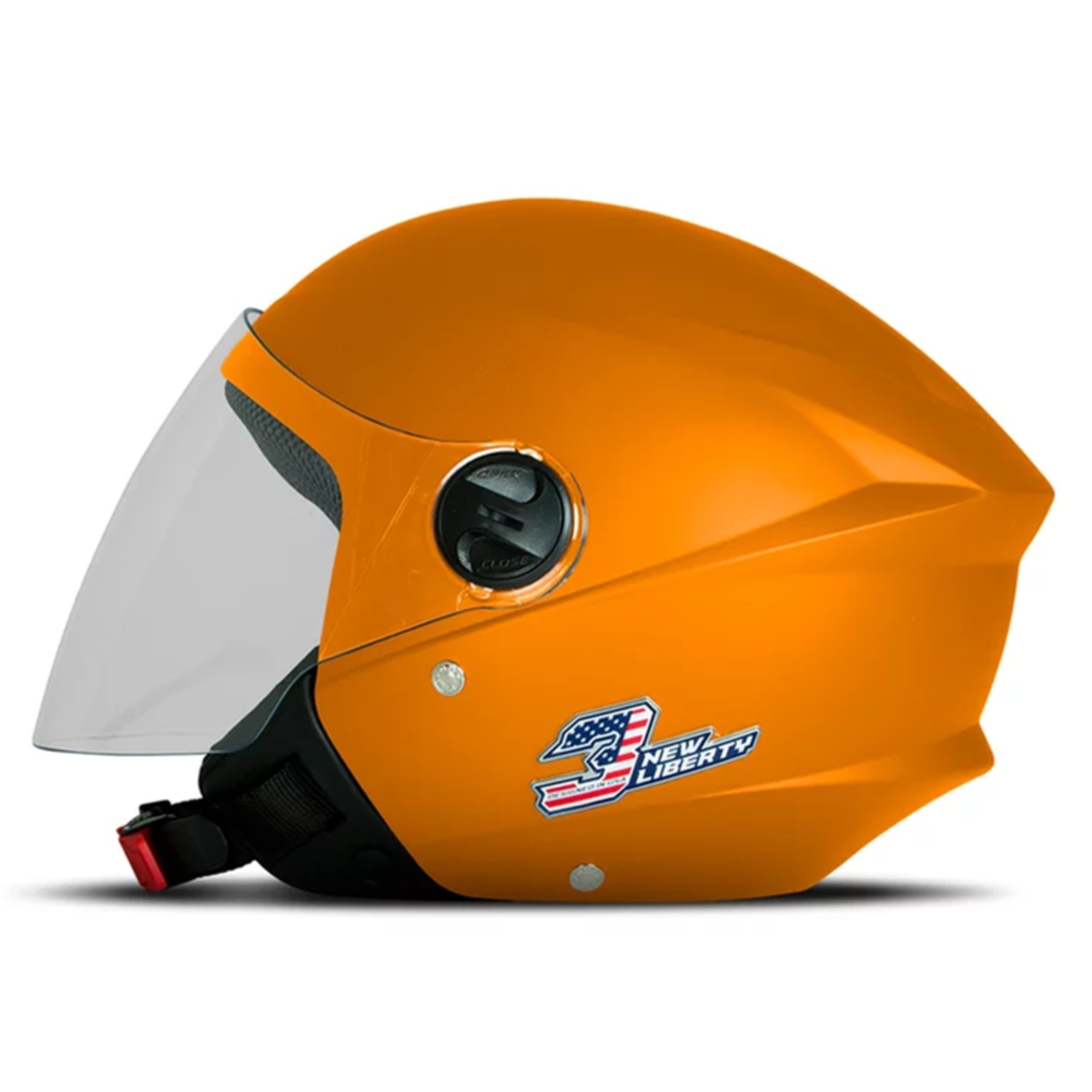 Capacete New Liberty Three Elite Laranja Fosco Tam. 56 CAP-707OR Pro Tork