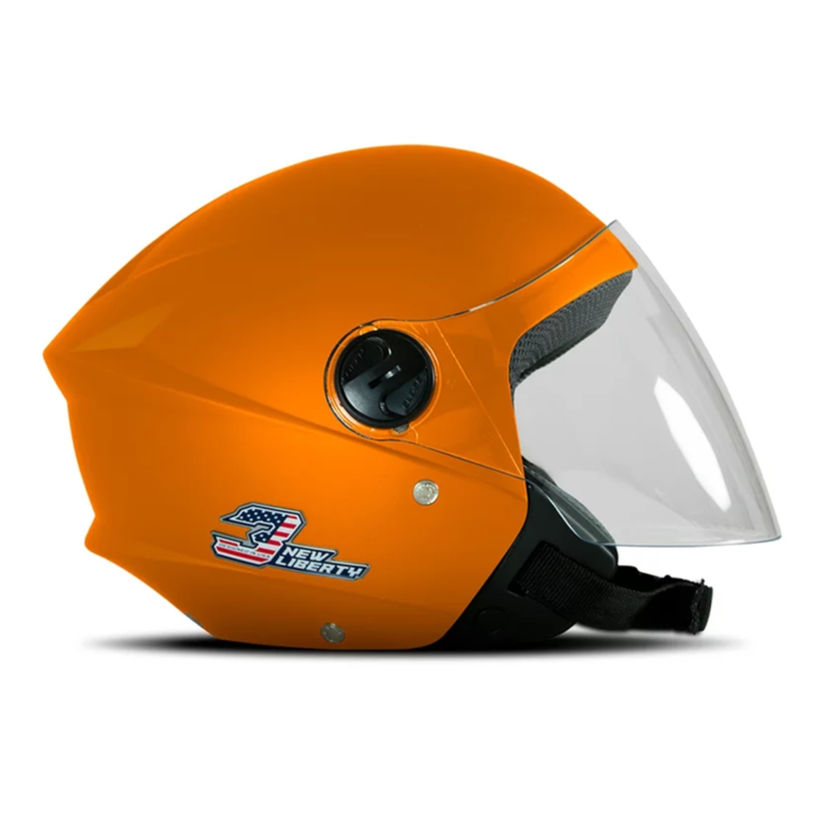 Capacete New Liberty Three Elite Time Orange Laranja TAM. 58 - CAP-708OR Pro Tork