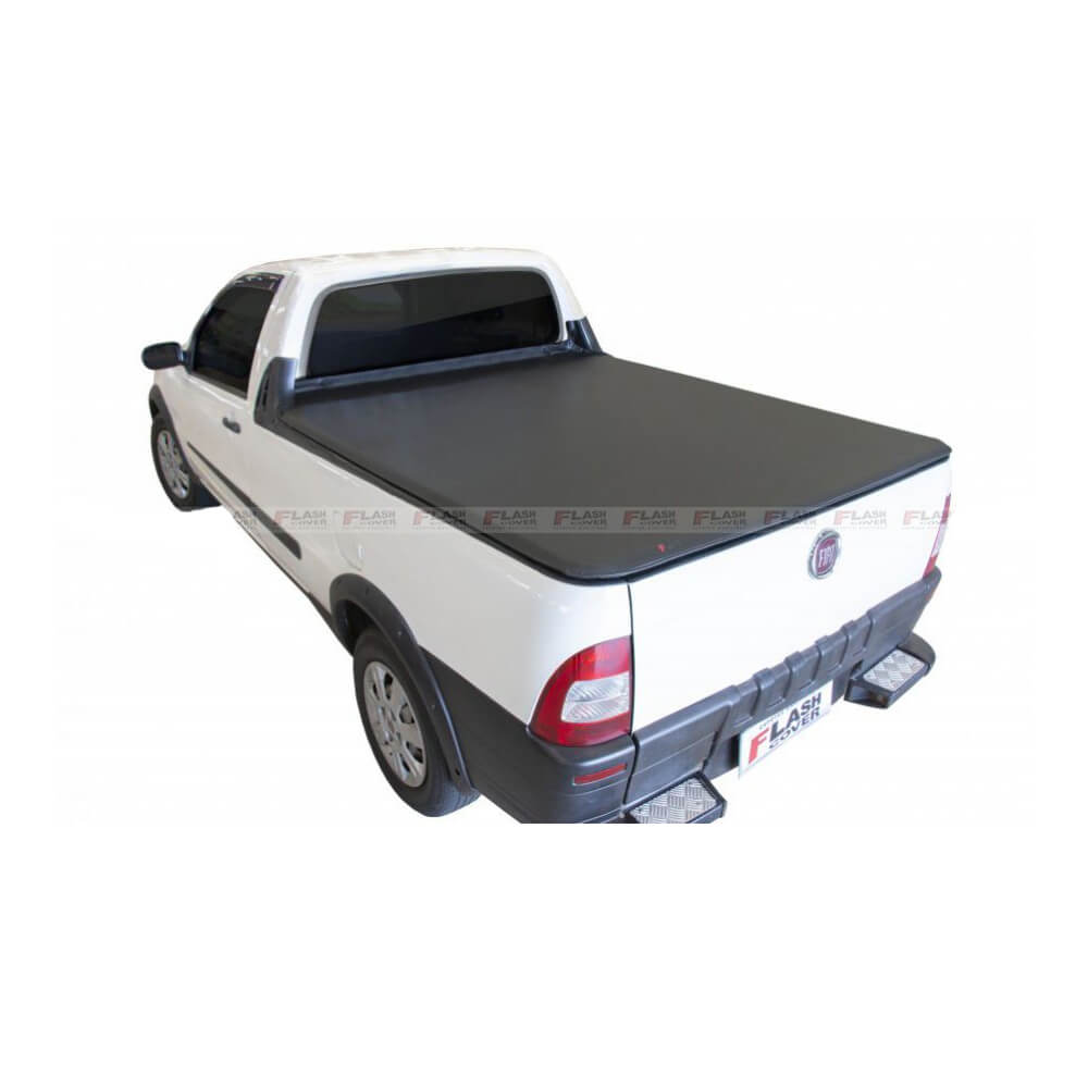 Capota Marítima Fiat Strada Cabine Simples sem grade sem estepe 1998 até 2013 Flash Cover - LFF132
