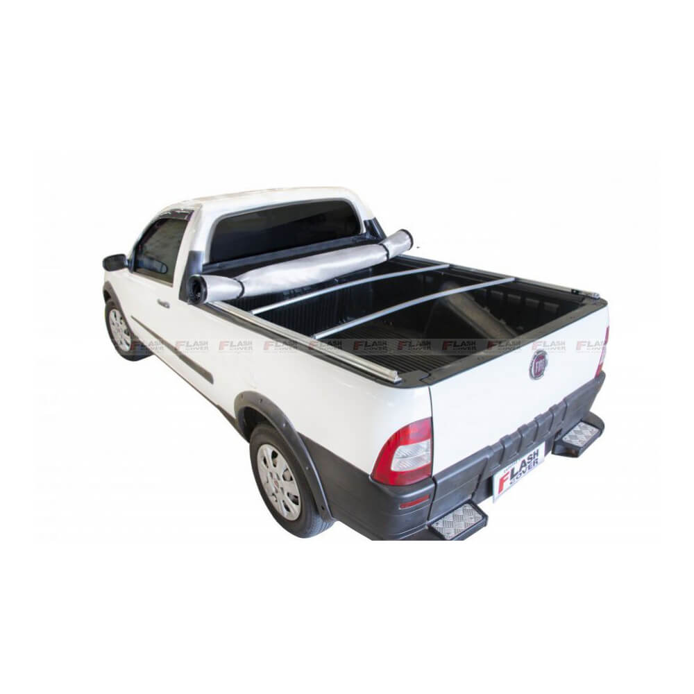 Capota Marítima Fiat Strada Cabine Simples sem grade sem estepe 1998 até 2013 Flash Cover - LFF132