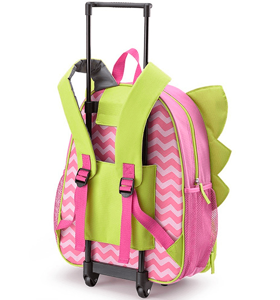 COMP Mochila Infantil Com Rodinhas + Lancheira Térmica Gato Chica Multikids Baby