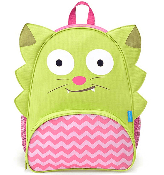 COMP Mochila Infantil Com Rodinhas + Lancheira Térmica Gato Chica Multikids Baby