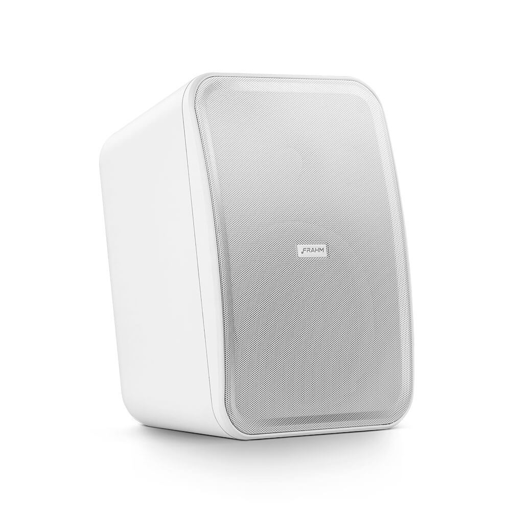 Par Caixa de Som Passiva Outdoor HS 6" 8 Ohms Branca Frahm - 31909