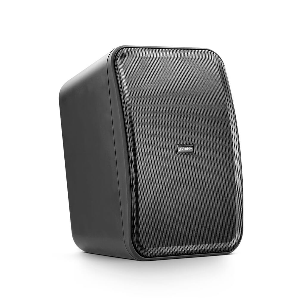 Par Caixa de Som Passiva Outdoor HS 6 Polegadas 8 Ohms Preta Frahm - 31910