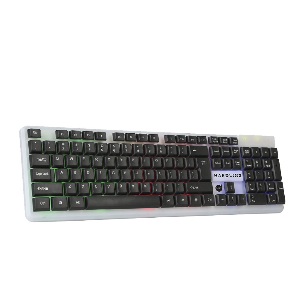 COMP Teclado Gamer Hardline USB Preto 624704 Dazz + Mouse Gamer 2400dpi MG-10BK - C3Tech + Fone de Ouvido Headphone