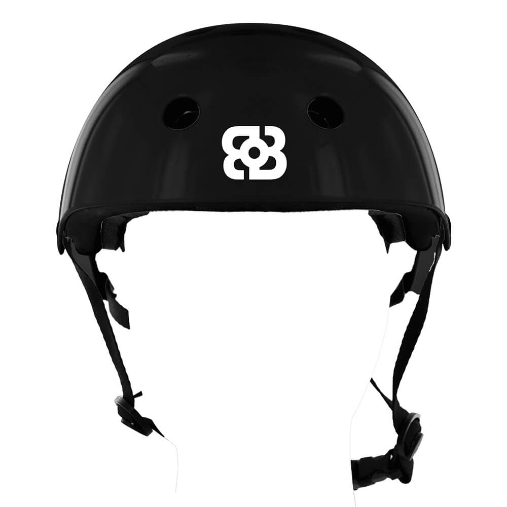 COMP Kit Bike Farol Com Controle Remoto para Bike Atrio + Capacete Bob Burnquist Coquinho Preto M Atrio ES082