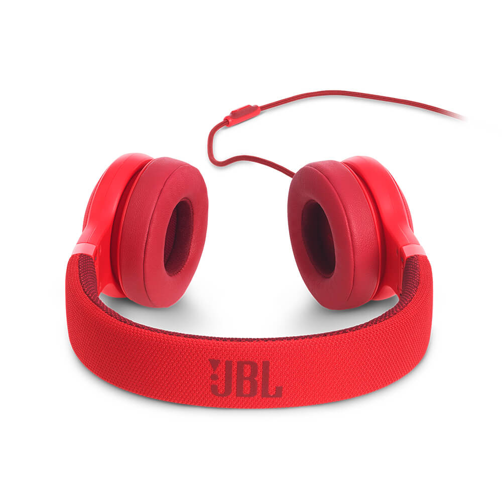 COMP Fone de Ouvido JBL E35 On Ear Original Vermelho - JBLE35RED + Pulseira Fitness Smart Bluetooth Preta Multilaser Atr