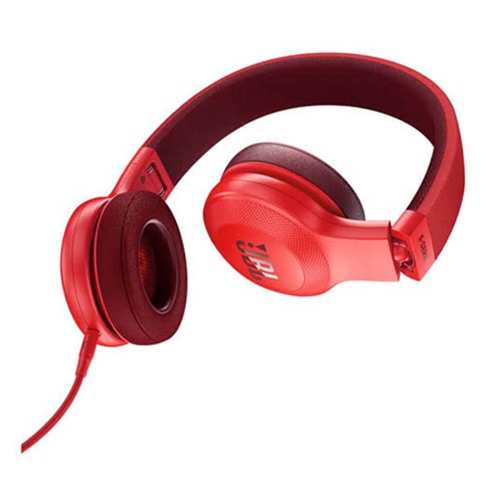COMP Fone de Ouvido JBL E35 On Ear Original Vermelho - JBLE35RED + Pulseira Fitness Smart Bluetooth Preta Multilaser Atr
