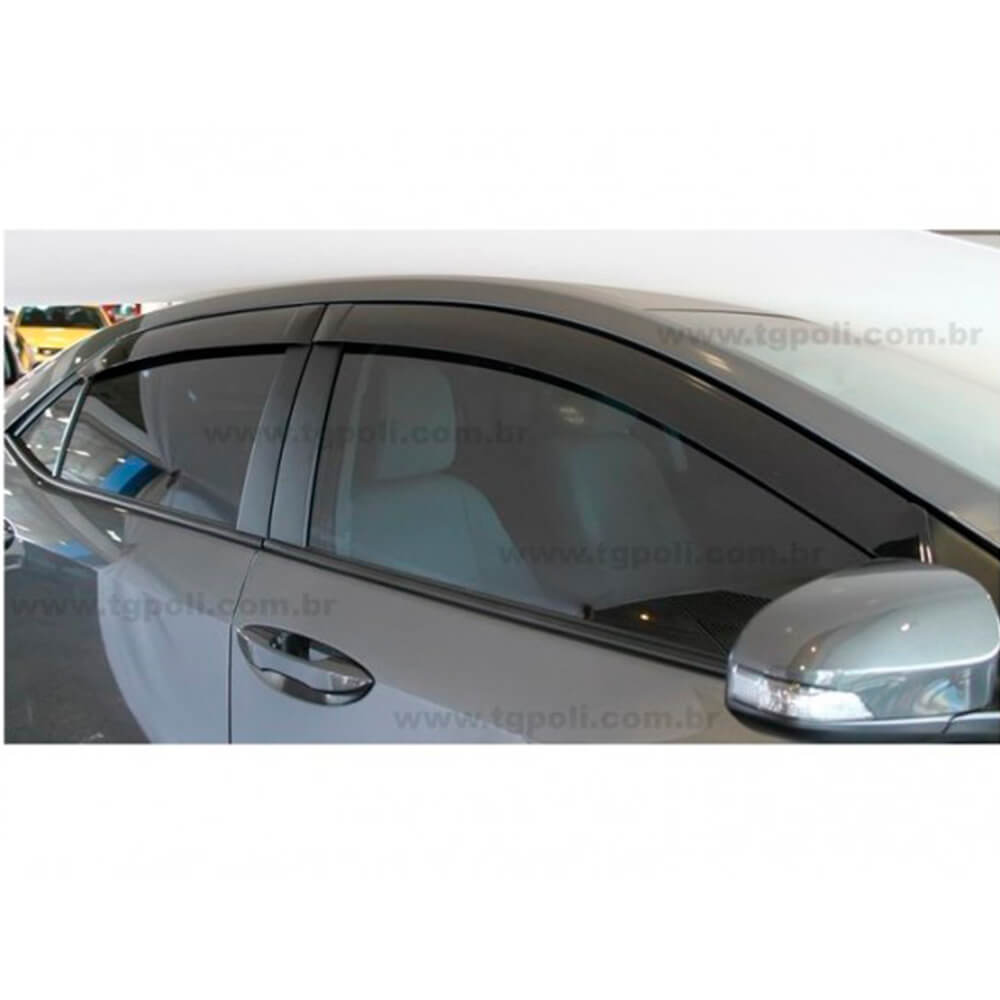 Calha de Chuva Toyota Corolla Sedan 2020 a 2023/2024 4 Portas TG Poli - 27013