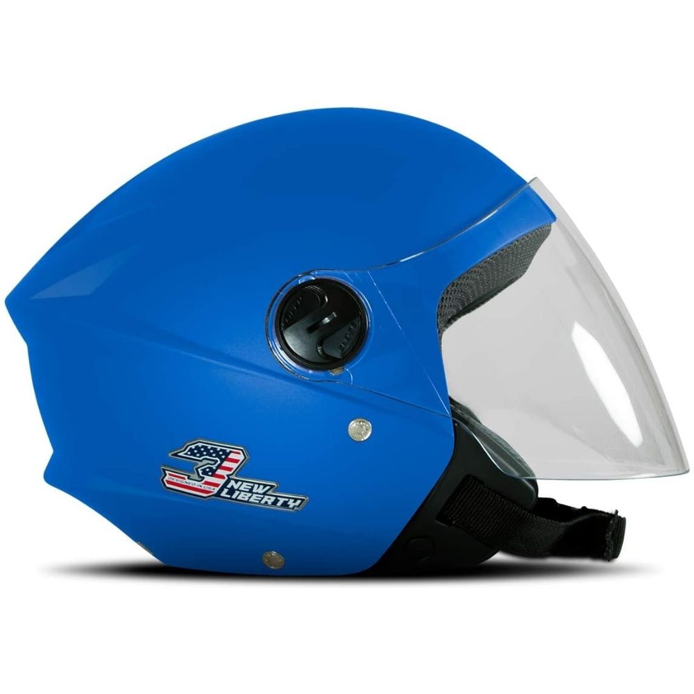 Capacete New Liberty Three Elite Sky Blue - Céu Azul TAM. 58 CAP-708SKB Pro Tork