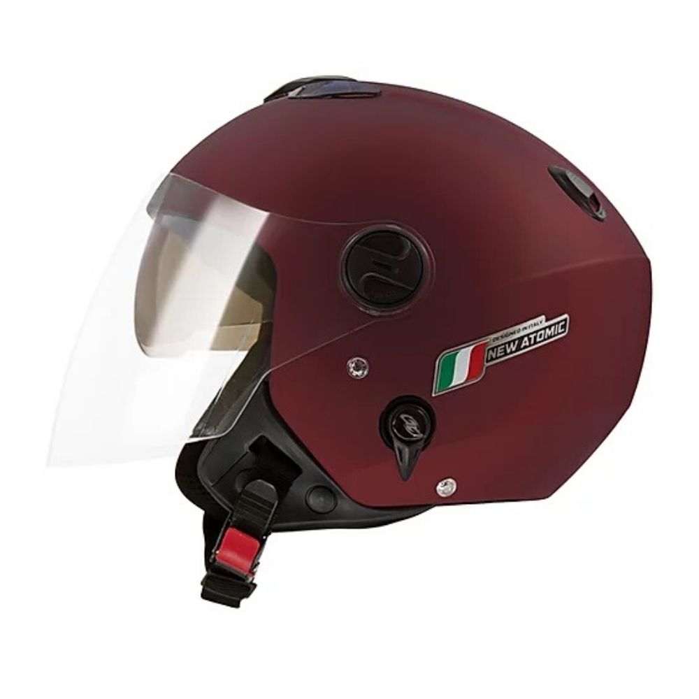 Capacete New Atomic Elite Vermelho Fosco TAM. 58 - CAP-715CAR Pro Tork