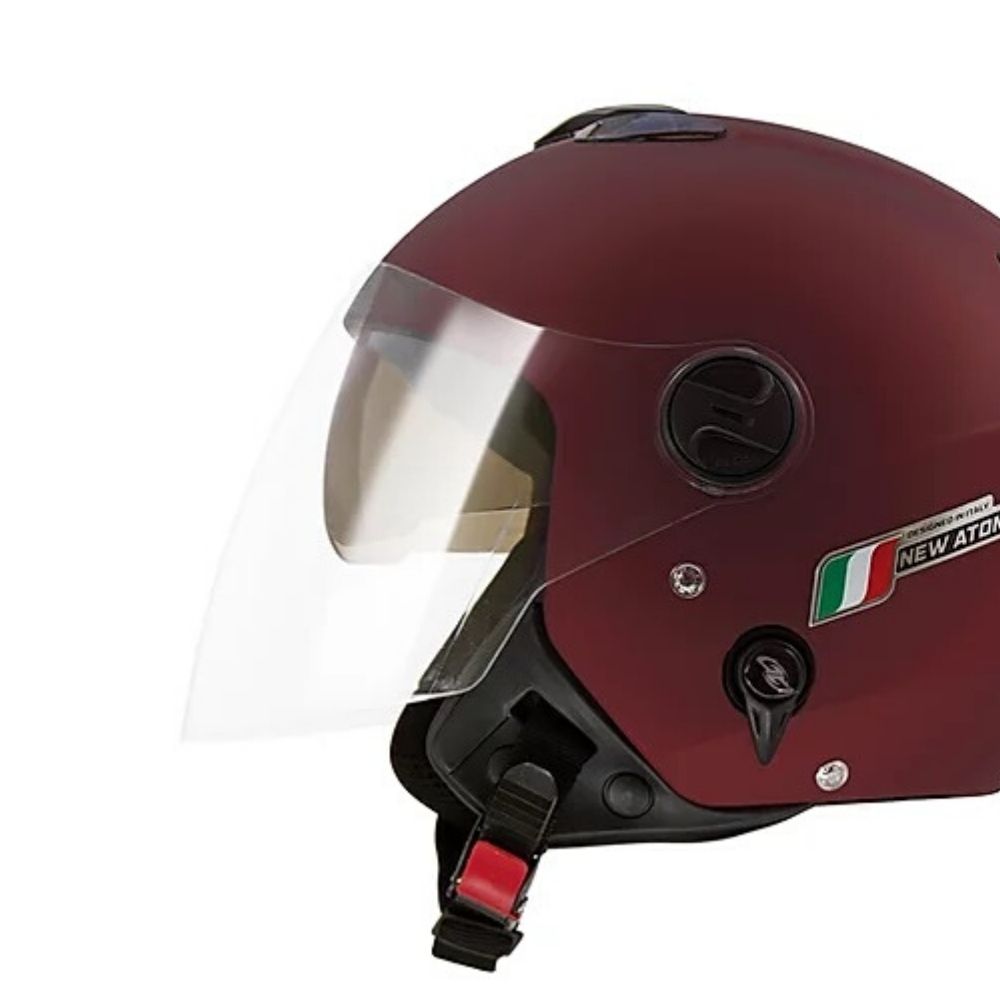 Capacete New Atomic Elite Vermelho Fosco TAM. 58 - CAP-715CAR Pro Tork