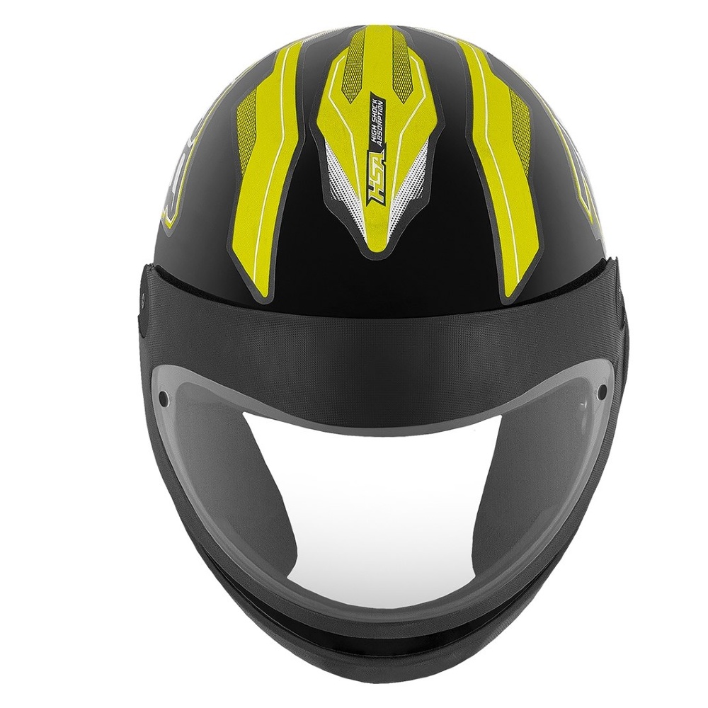 Capacete New Sport Preto/Amarelo Tamanho 60 CAP-743PTAM Pro Tork