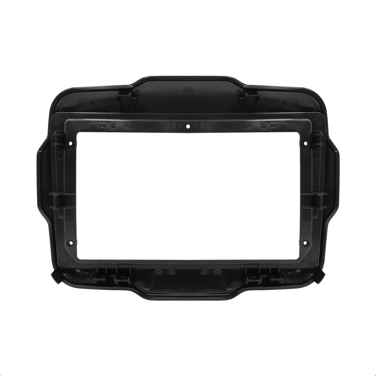 Moldura 2 din Preta Jeep Renegade 2015 a 2023 9 Polegadas EPX9JP004