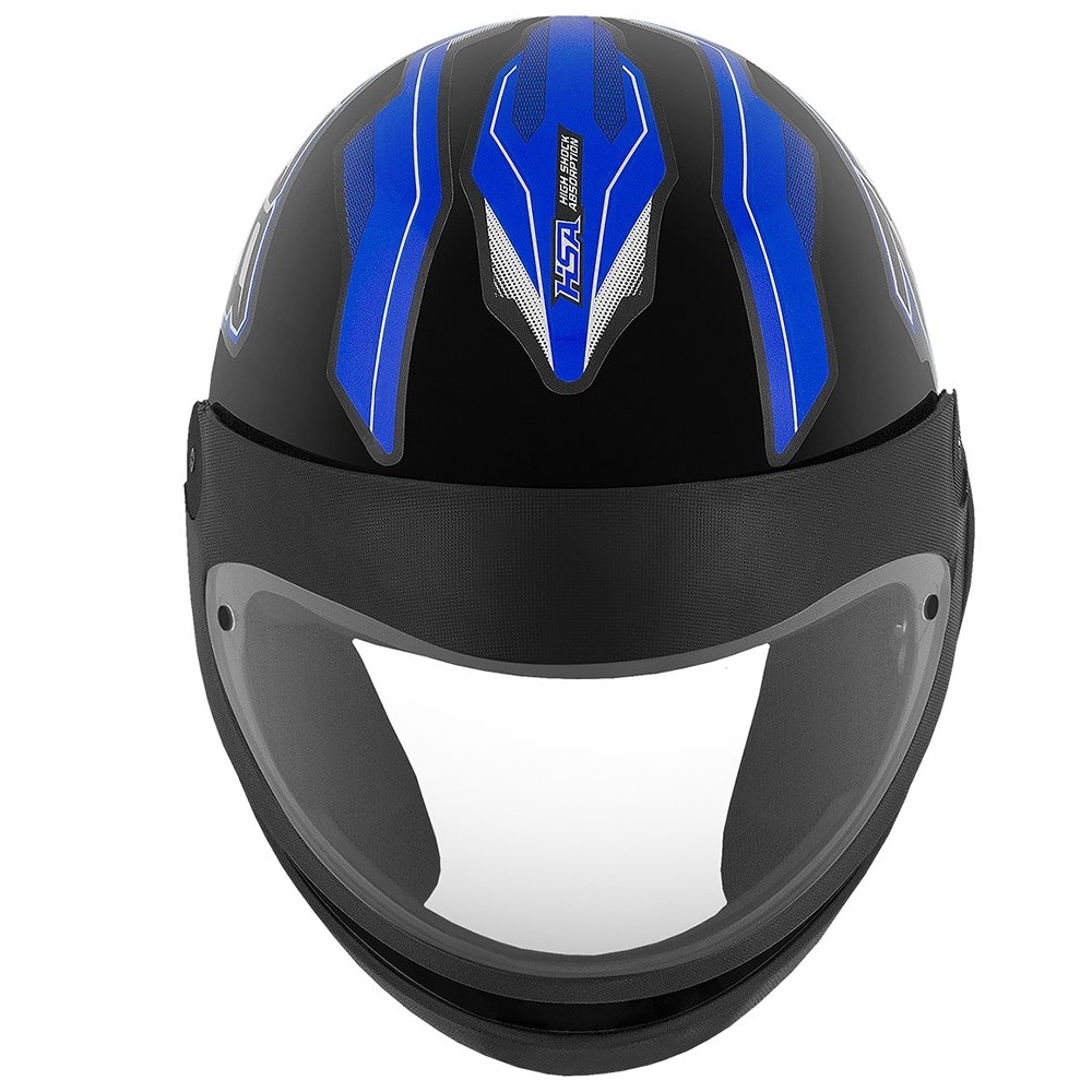 Capacete New Sport Preto/Azul Tamanho 56 CAP-741PTAZ Pro Tork