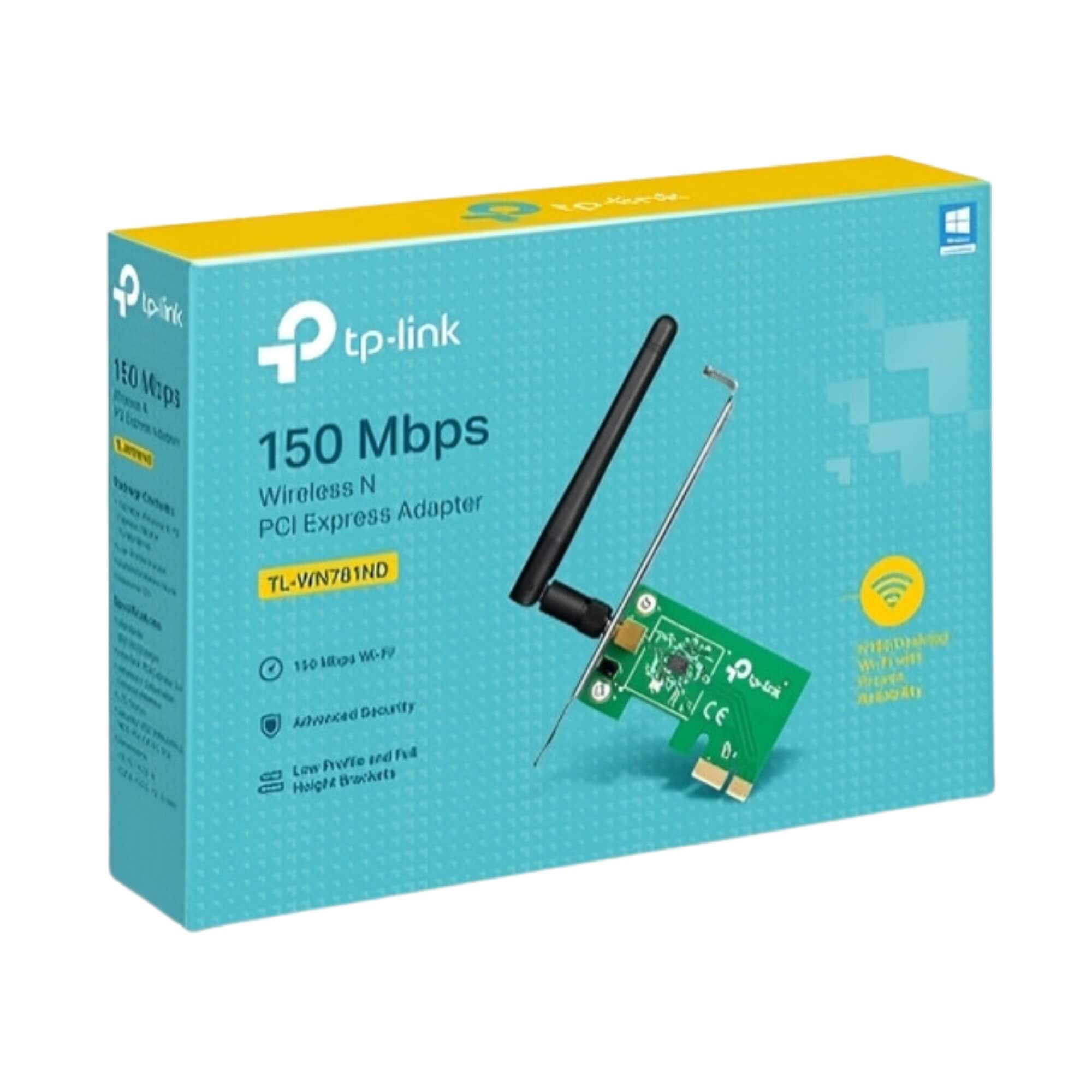 Adaptador Wireless 150 Mbps PCI-E TL-WN781ND TP-Link