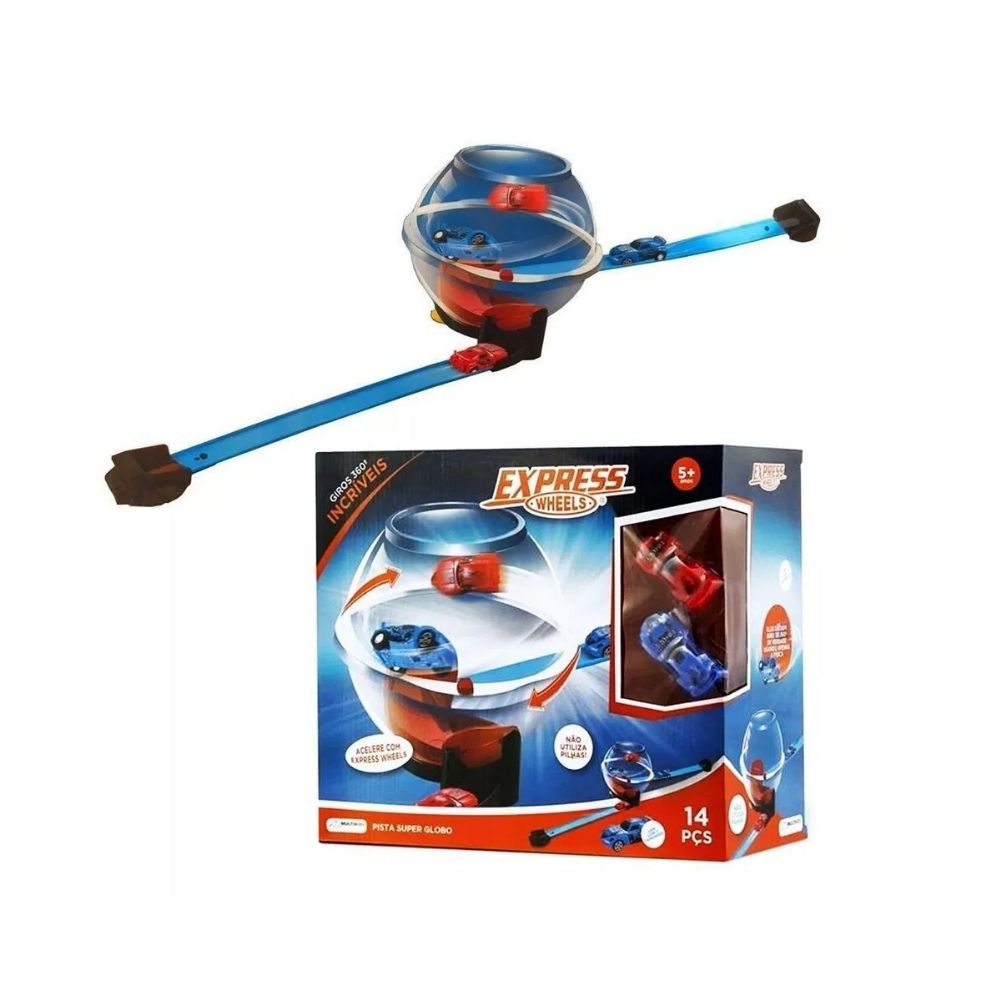 Pista Super Globo Express Wheels Multikids - BR1022