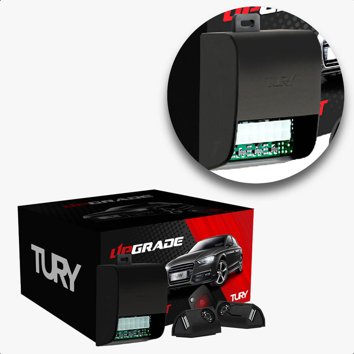 Alarme Tury Modulo de Ultrassom Volumétrico para alarmes sem sensor de fábrica SONIC