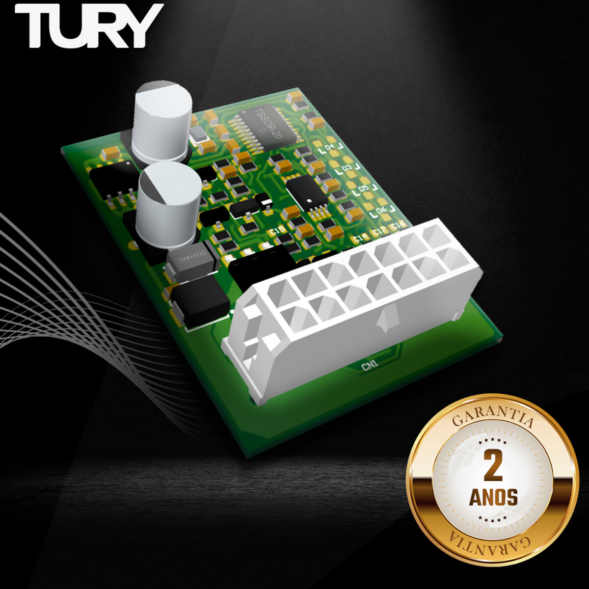 Alarme Tury Modulo de Ultrassom Volumétrico para alarmes sem sensor de fábrica SONIC