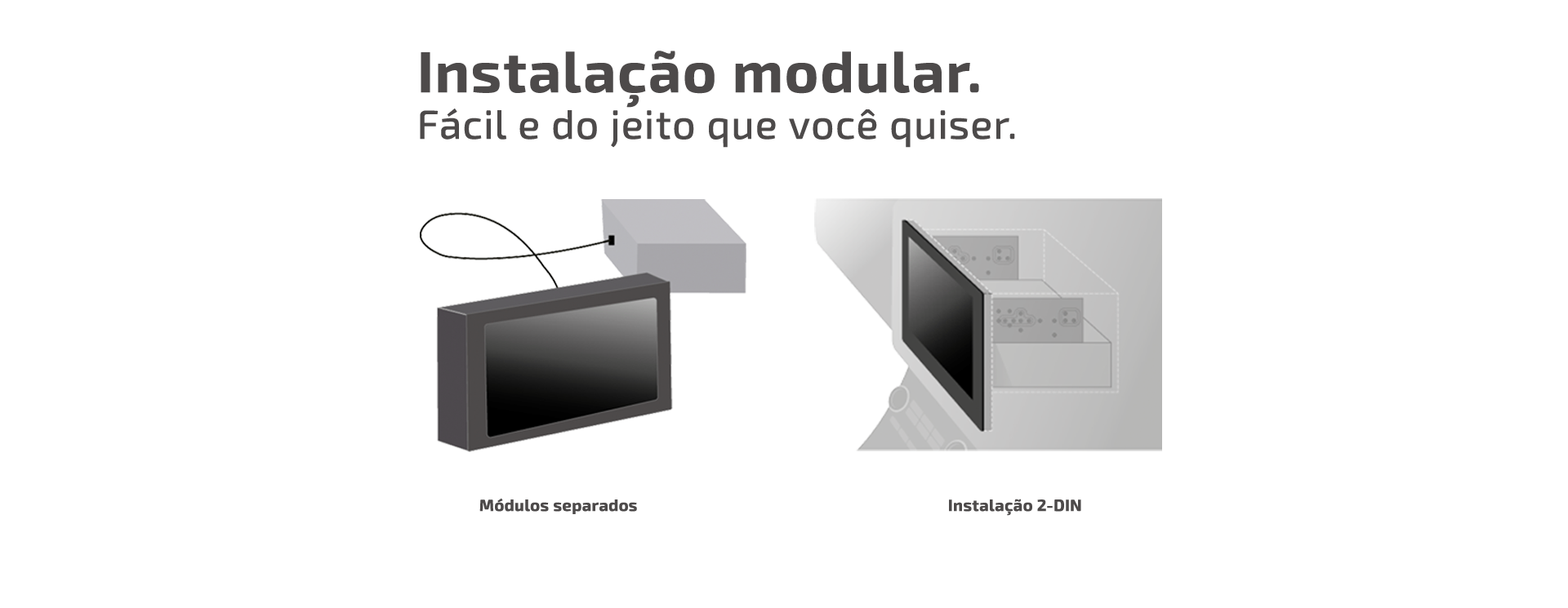 Kit Central Multimídia Pioneer Honda Fit  / WRV 2015 a 2020 DMH-Z8280tv Tela 8" USB DVD Espelhamento