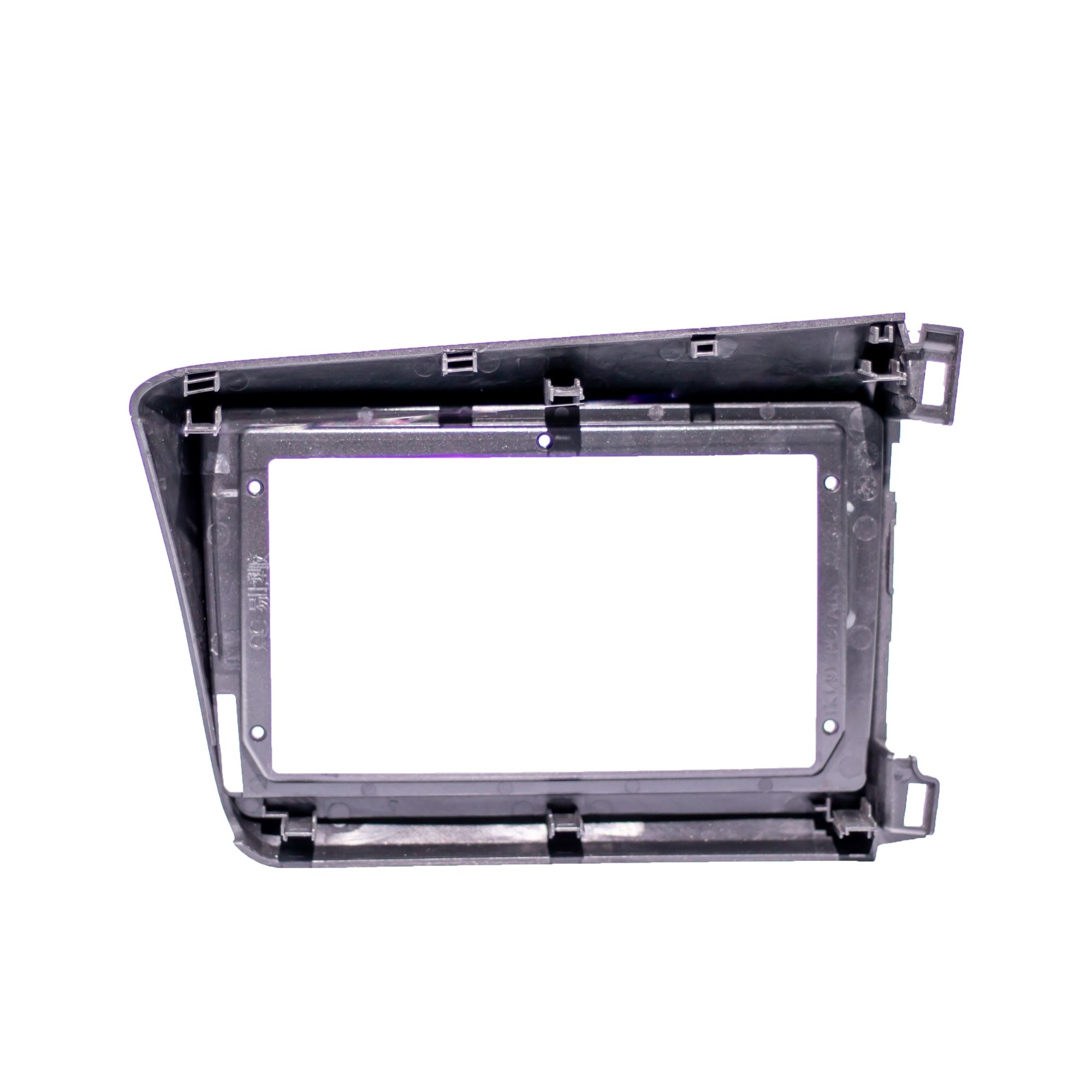 Moldura 2 din Grafite Honda Civic 2012 a 2016 9 Polegadas EPX9HO004