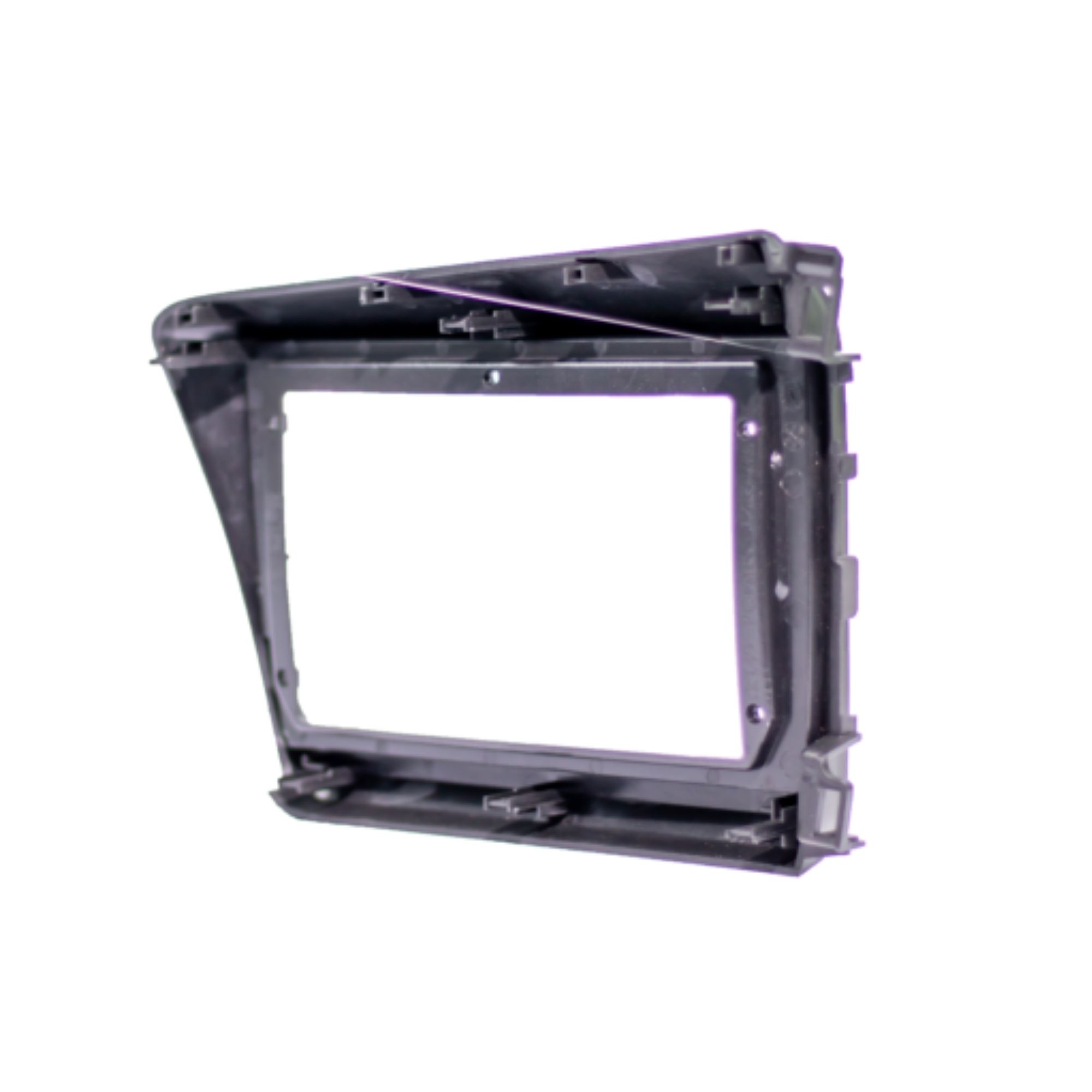 Moldura 2 din Grafite Honda Civic 2012 a 2016 9 Polegadas EPX9HO004