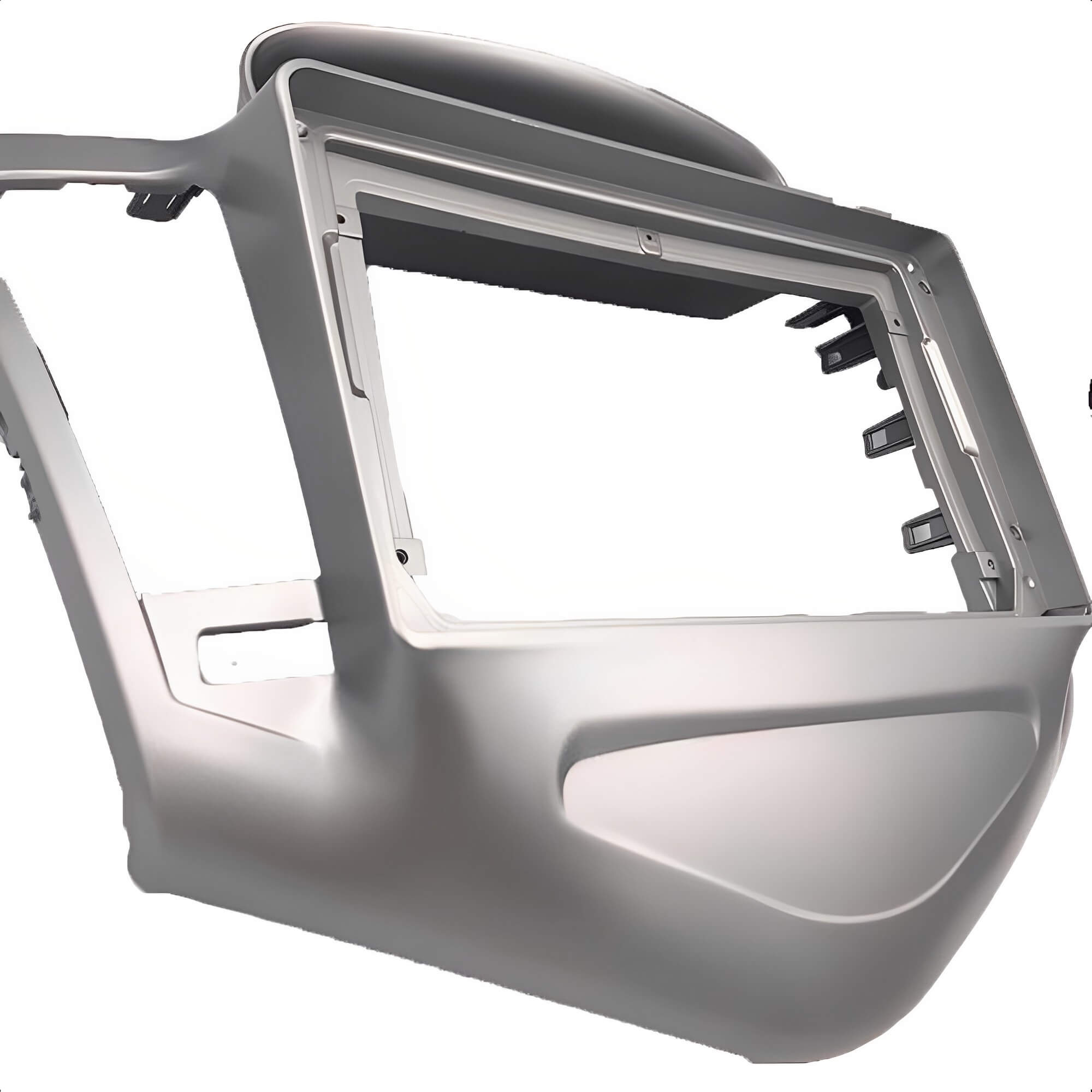 Moldura 9 Polegadas Prata Cruze 2009/2010/2011/2012/2013/2014 Expex - EPX9GM002