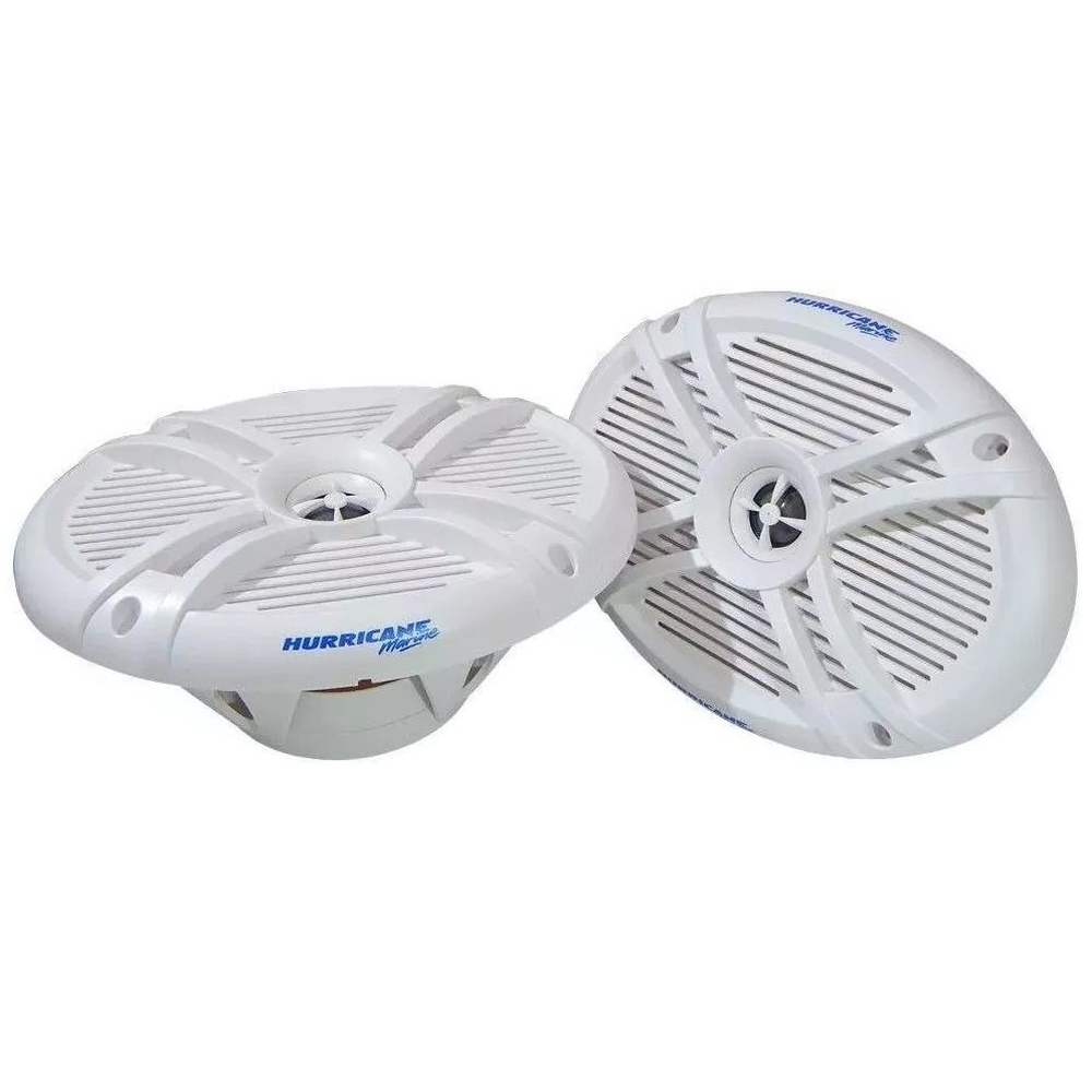 Par Alto Falante Marine 6x9 Polegadas 300W RMS Mr 69.2 Coaxial Marinizado Barcos e Lancha Hurricane