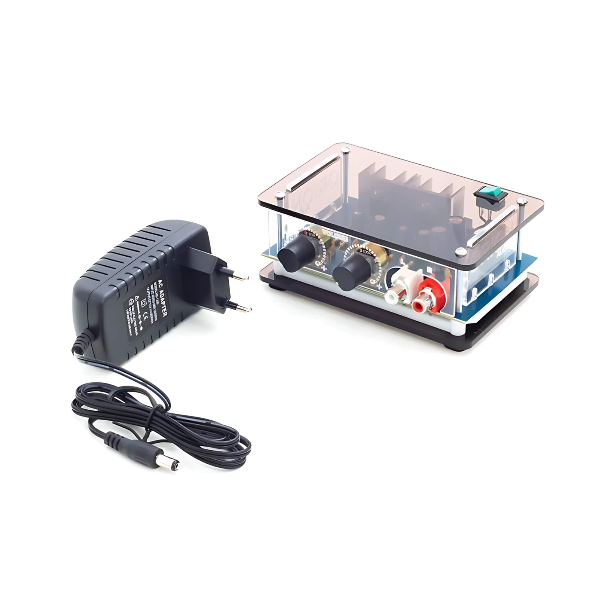 Kit Som Ambiente Receiver Slim + 2 Caixas de Som Pretas TSR Orion - 2KS410052