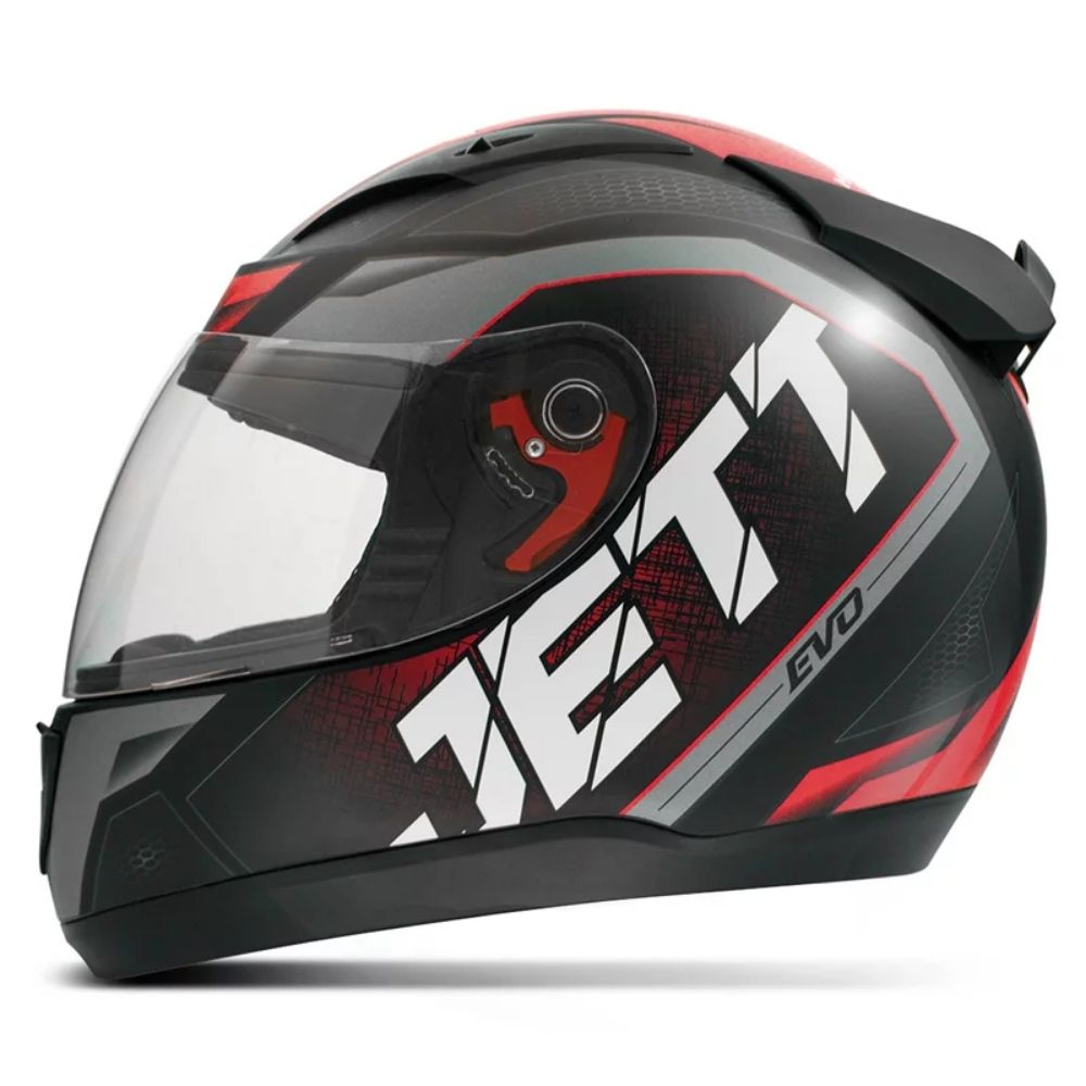 Capacete Jett Evo Line Vermelho Brilhante Tamanho 56 CAP-695VM - Pro Tork