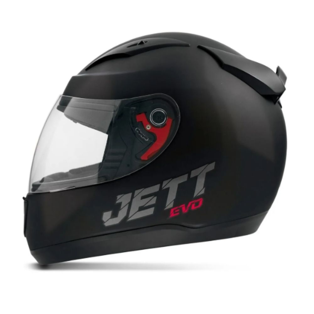 Capacete Jett Evo Line Solid Preto Brilhante Tamanho 58 CAP-696PT - Pro Tork