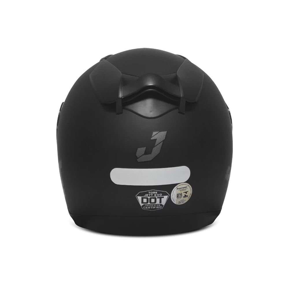 Capacete Jett Evo Line Solid Preto Brilhante Tamanho 58 CAP-696PT - Pro Tork