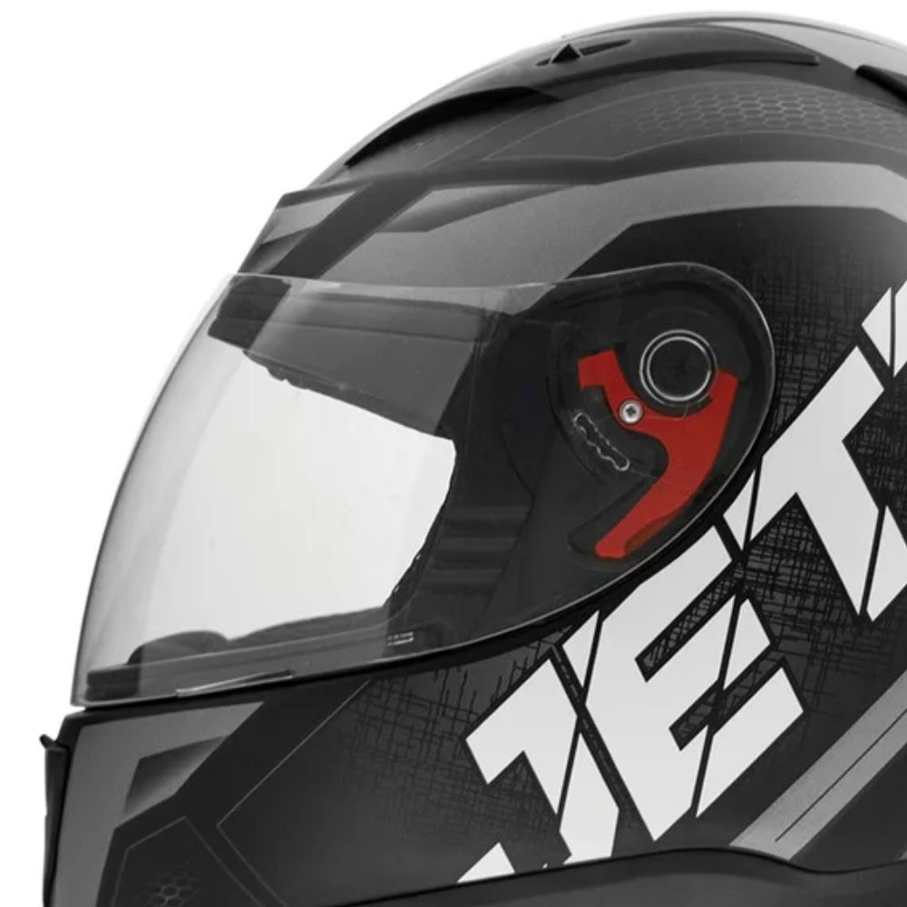 Capacete Jett Evo Line Cinza Brilhante Tamanho 60 CAP-697CZ - Pro Tork