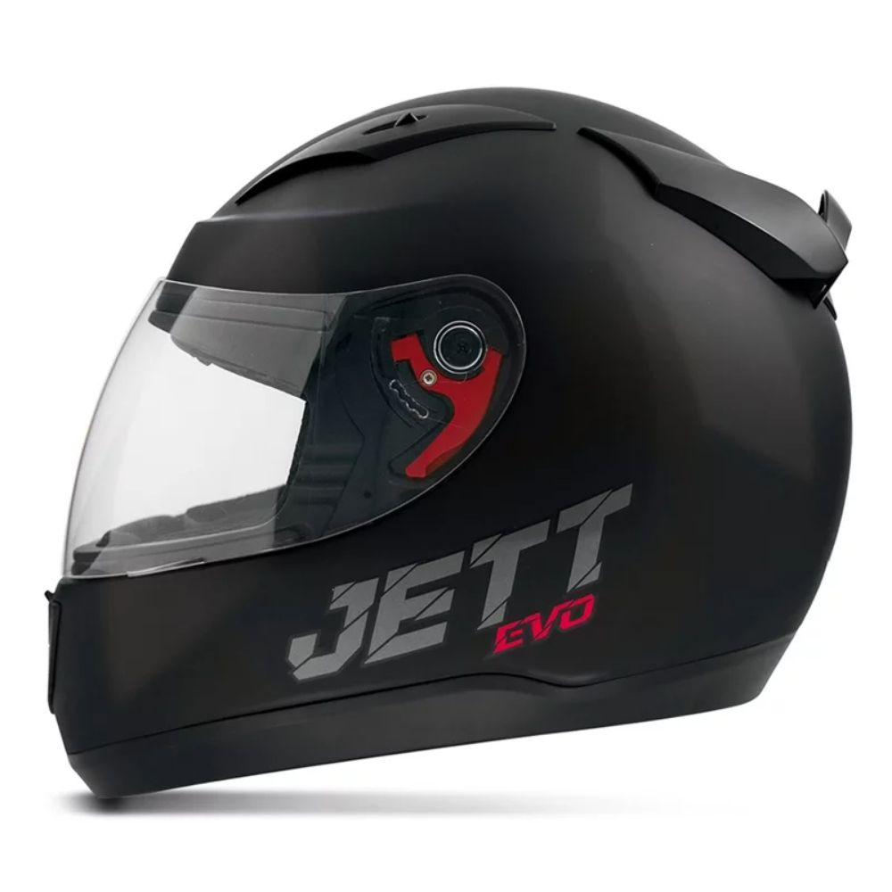 Capacete Jett Evo Line Solid Preto Brilhante Tamanho 60 CAP-697PT - Pro Tork