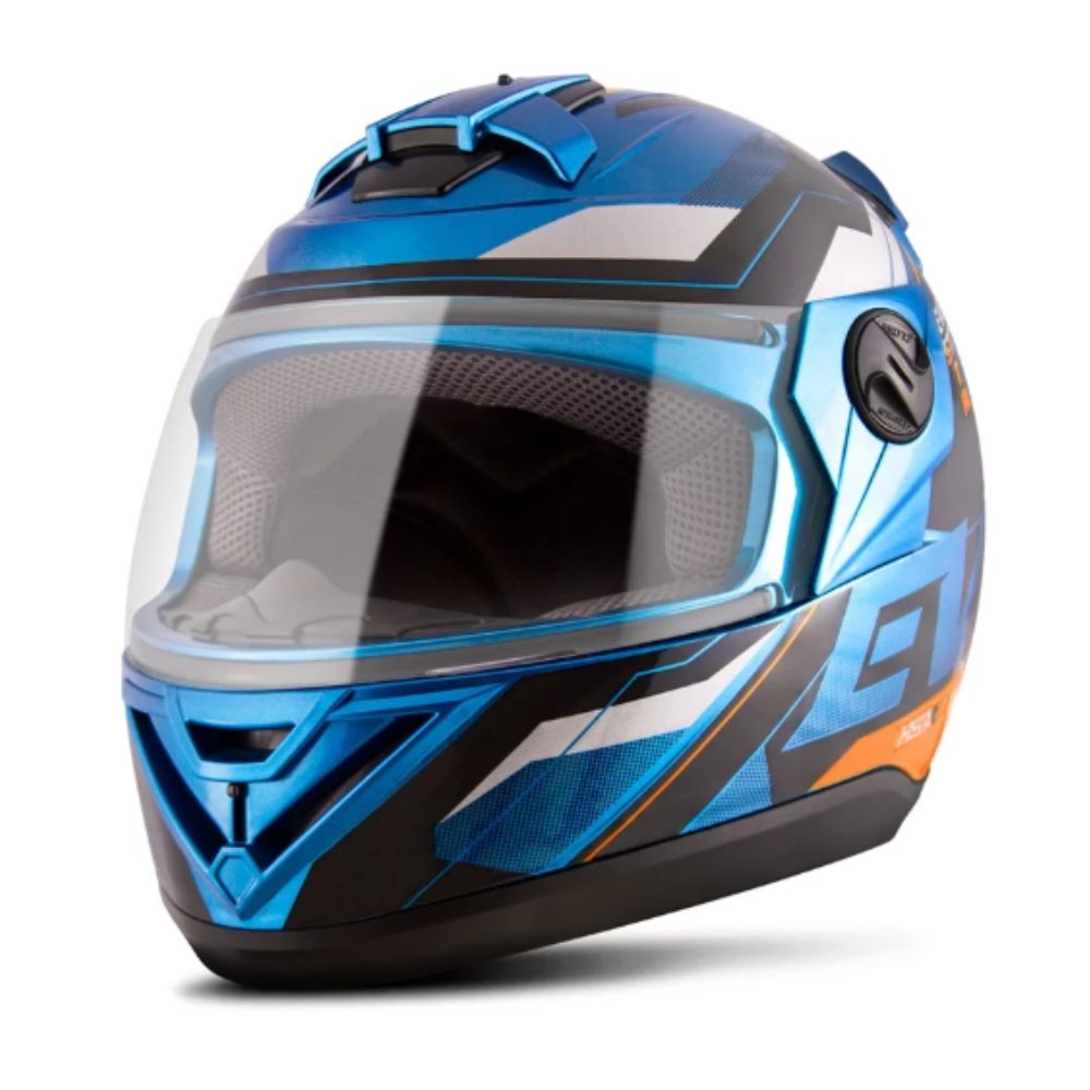 Capacete Liberty Evolution 788 G8 Evo Azul Laranja Tamanho 56 CAP-717AZLR - Pro Tork