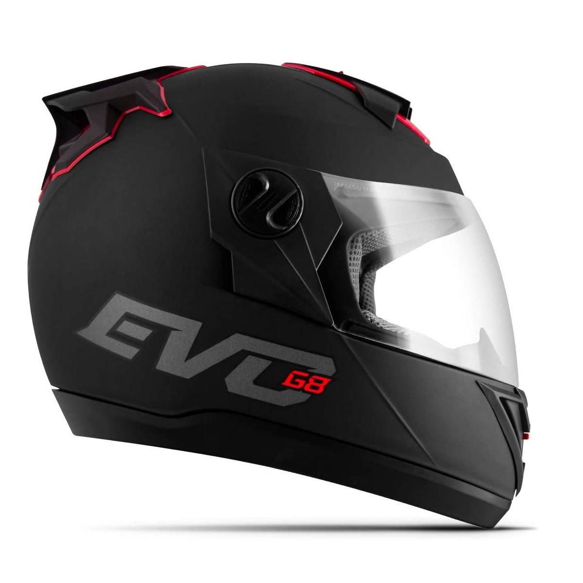 Capacete Liberty Evolution G8 EVO Solid Preto TAM. 56  Pro Tork CAP-737PT